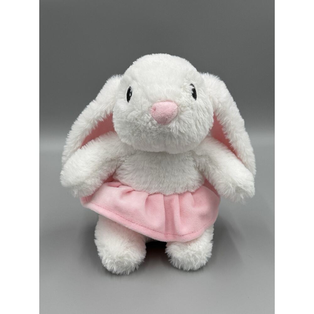 White Bunny Rabbit Plush In Ballerina Tutu 9.5” Stuffed Animal